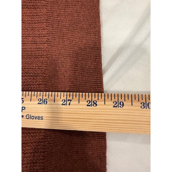 Jos A Bank Reserve Shawl Collar Cardigan Sweater Wool Rust Brown Women's Size XL - Picture 7 of 8